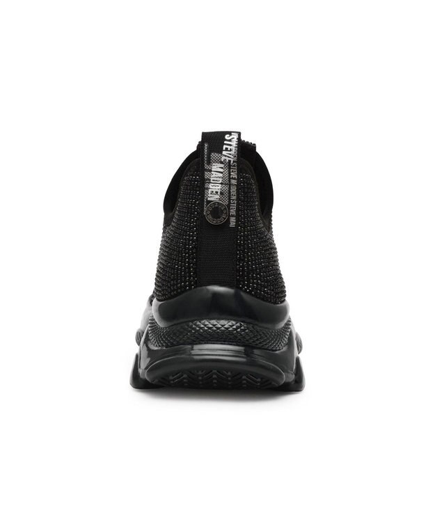 STEVE MADDEN MYTHICAL グリッタースリッポンスニーカー ブラックブラック