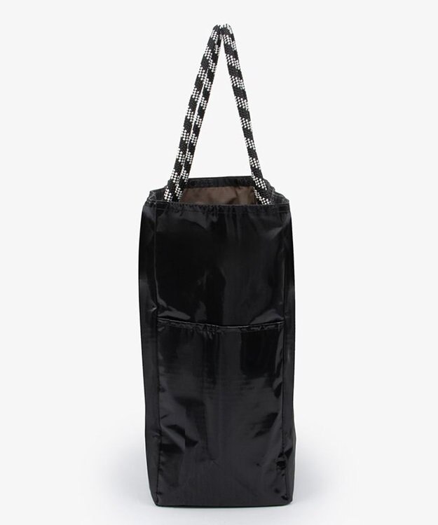 LeSportsac LARGE 2 WAY TOTE/2ウェイチョコレート/ブラックシャイン 2ウェイチョコレート/ブラックシャイン