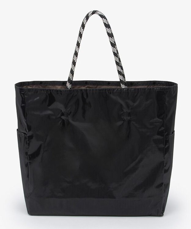LeSportsac LARGE 2 WAY TOTE/2ウェイチョコレート/ブラックシャイン 2ウェイチョコレート/ブラックシャイン