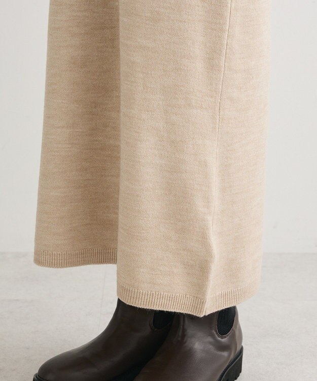 Green Parks ＳＥＴ２点ケーブルベスト＋ニットワンピース Beige