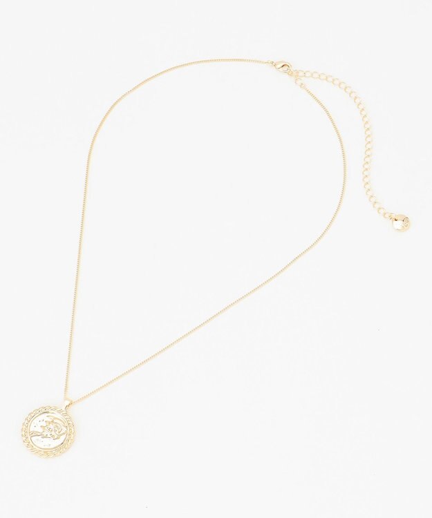 ICB ゼフィロスメダルネックレス ゴールド系