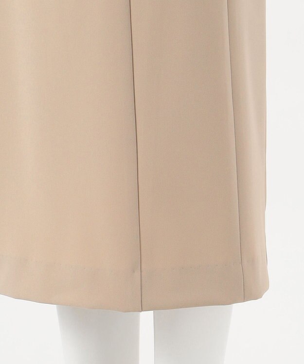 23区 【エステータ】コットンダブルクロス ハーフスリーブワンピース グレージュ系