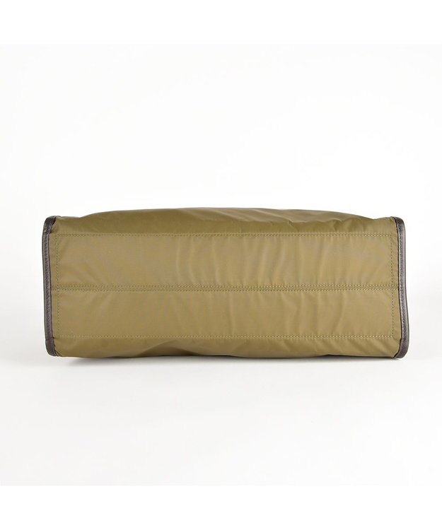 Y'SACCS ドローストリング×シープレザー　トート カーキ