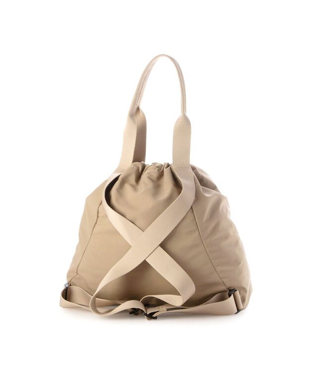 UNBILLION カシュカシュ cachecache / 2wayナイロンリュック ベージュ