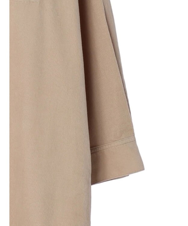 CRAFT STANDARD BOUTIQUE コーデュロイパールドット釦ワンピース Beige