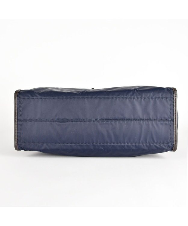 Y'SACCS ドローストリング×シープレザー　トート ネイビー