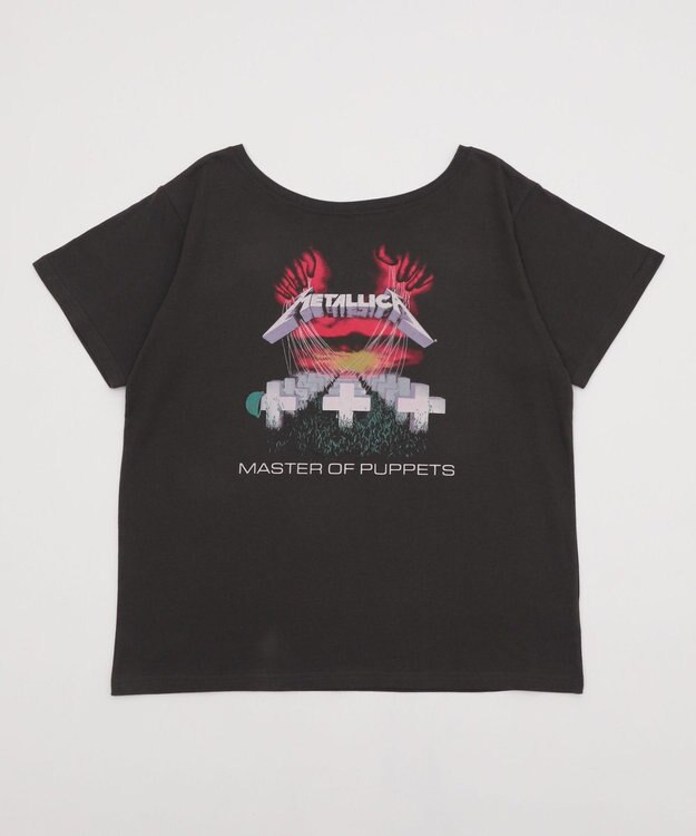 WEGO 別注MetallicaオフショルビッグT 柄2