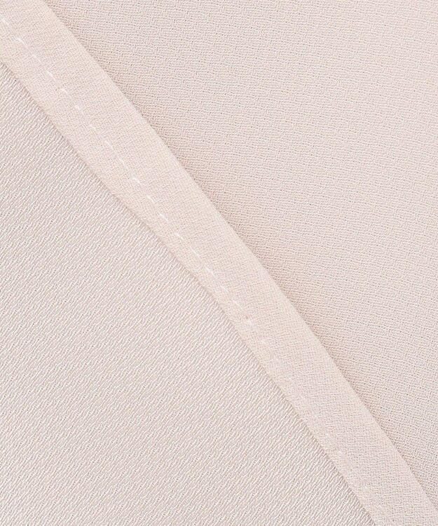 ICB 【人気のため新柄追加・洗える】Back Satin Amunzen キーネック長袖ブラウス ピンク系