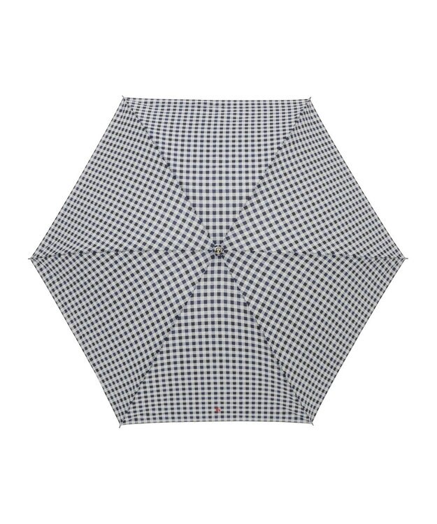 MOONBAT POLO RALPH LAUREN（ポロ ラルフローレン） 折りたたみ傘 ギンガムチェック ネイビーブルー