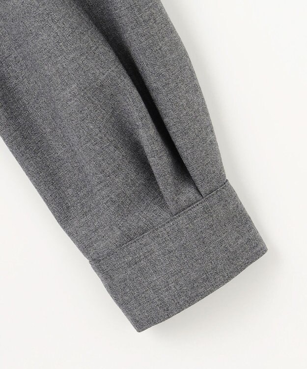 J.PRESS LADIES 【洗える】ANASTASIA milled ワンピース ライトグレー系