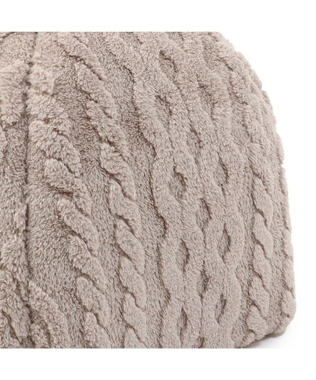 PET PARADISE ペットパラダイス 遠赤外線 ボアハウス 《アラン柄》  38×40cm ベージュ