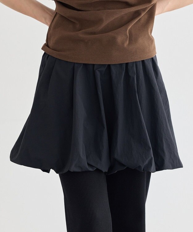 earth music&ecology バルーンスカート Black