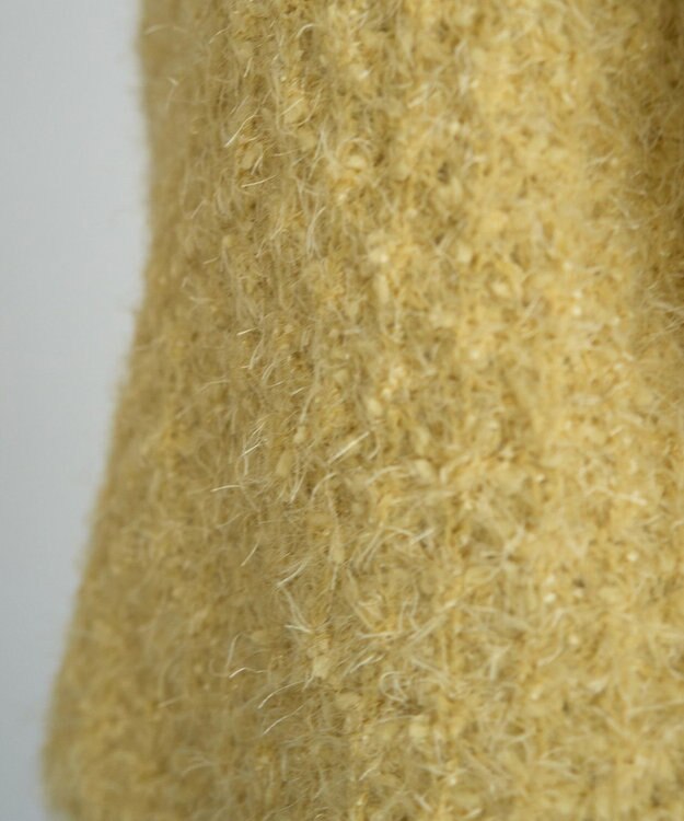 YECCA VECCA フェザーモールニット Yellow