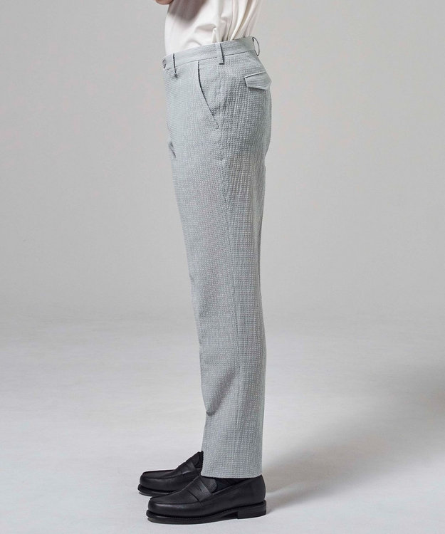 JOSEPH HOMME 新色追加【セットアップ対応】トリコサッカーストレッチ テーパードパンツ / CITY ライトグレー系