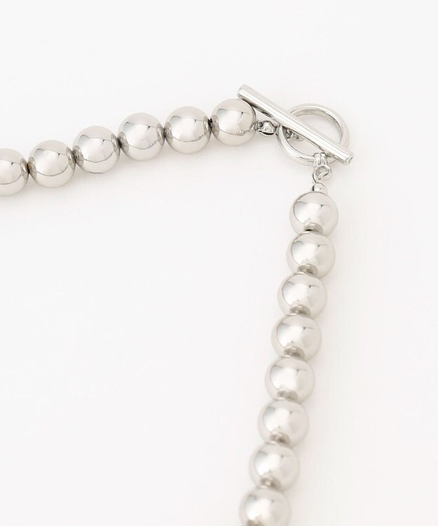 UNFILO ボールショートネックレス シルバー