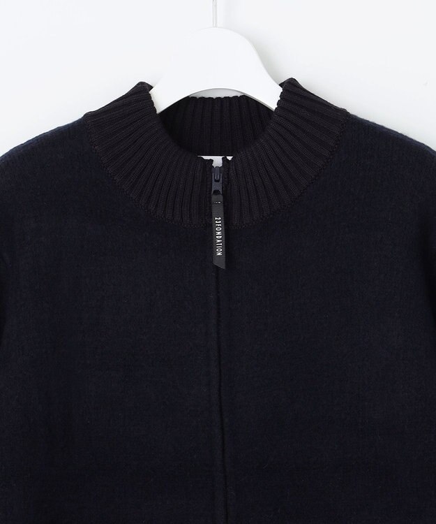 23区GOLF 【23Fondation/WOMEN】エアー ニットアウター ネイビー系