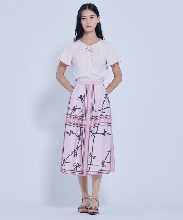 TOCCA RIBBON BOND Tシャツ ピンク系