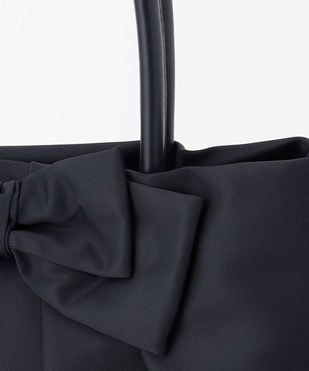 TOCCA 【A4サイズ対応・撥水】POINT OF RIBBON NYLONBAG L ナイロンバッグ L ネイビー系