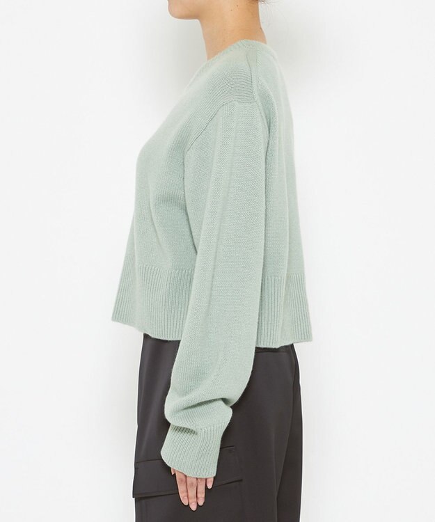 uncrave カシミヤニット（uncrave WHITE） セージ