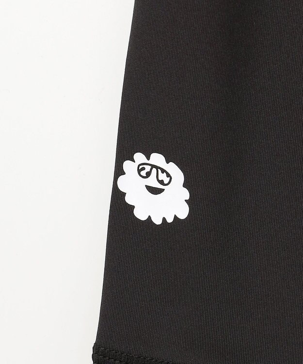 PW CIRCULUS 【WOMEN】UVメッシュコンビインナーシャツ ゴルフウェア レディース ブラック系