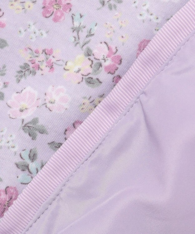 ANY KIDS フード取り外し リバーシブル ブルゾン ラベンダー