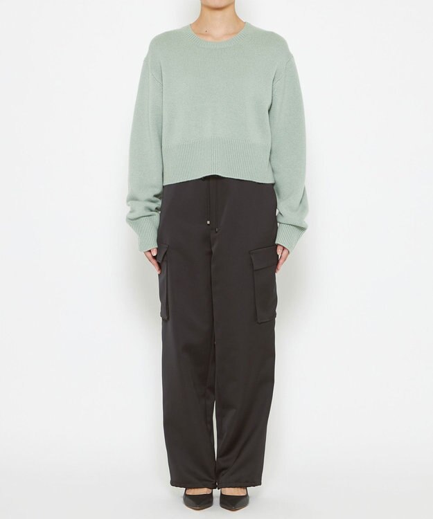 uncrave カシミヤニット（uncrave WHITE） セージ