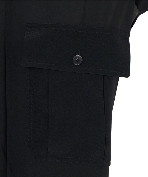 JOSEPH クレープドソワ　ブラウス　KNIZA Black