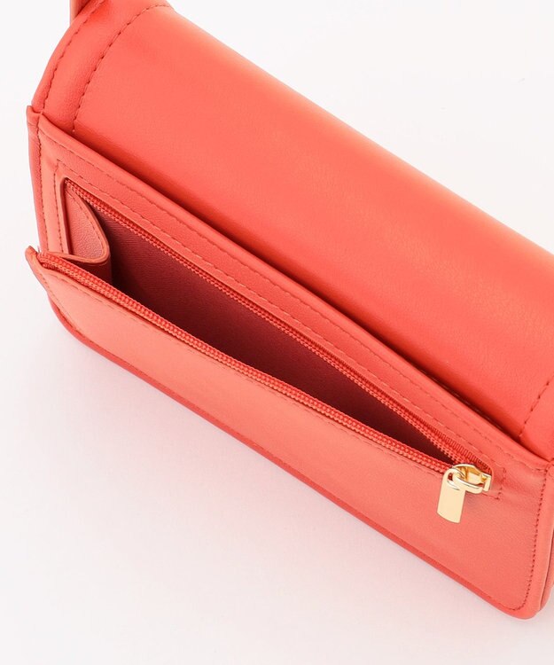 ANY ウォレットミニショルダーバッグ オレンジ