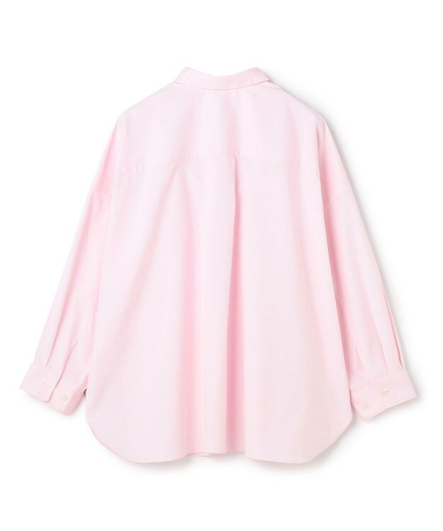 UNFILO 【WEB限定カラー】コットン オーバーシャツ ピンク