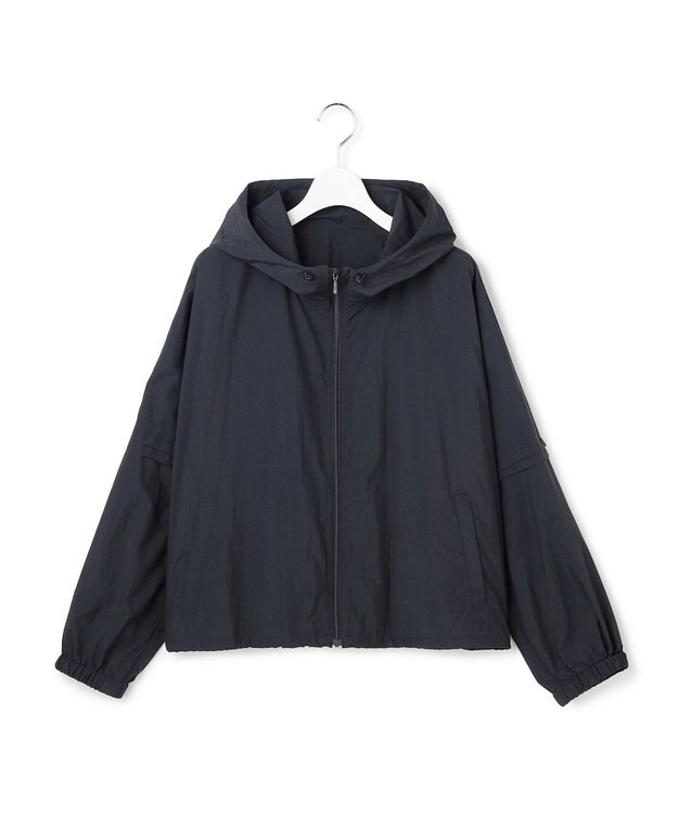 ICB L クールシェイド ラッシュガードブルゾン ネイビー