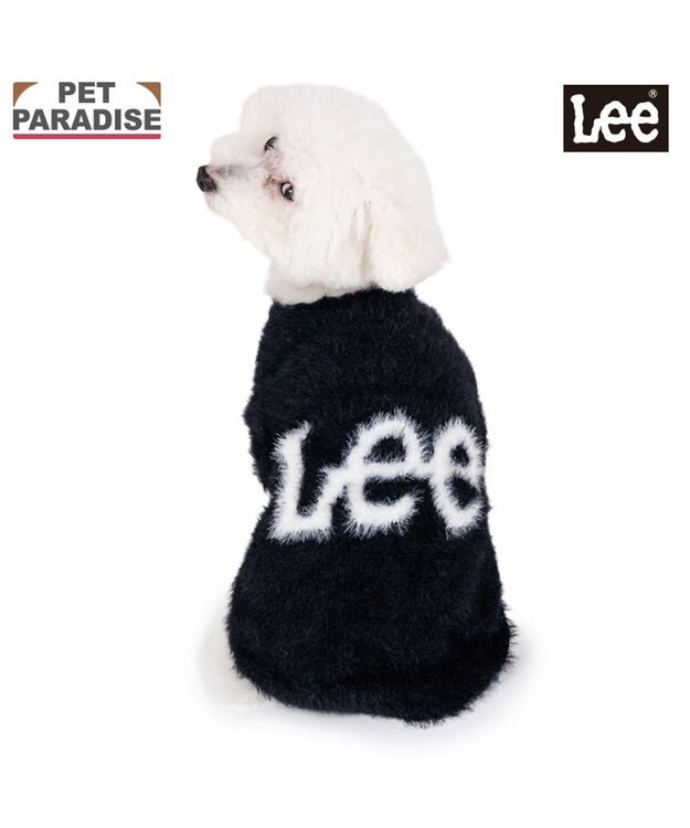 PET PARADISE Lee フェザーニット 《ブラック》 小型犬 ブラック