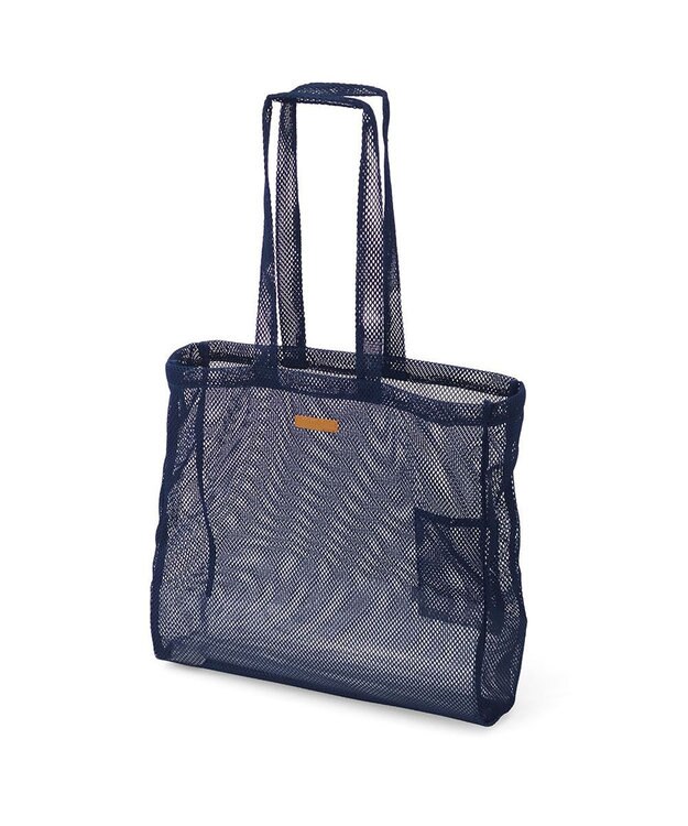ROOTOTE 0676【直営店限定:メッシュトート】SC.トール.ハイヴ-A 04：ネイビー