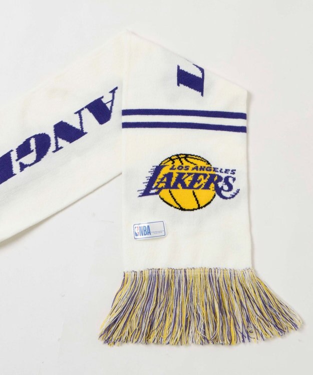WEGO 【ユニセックス着用ITEM】別注NBA　マフラータオル オフホワイト