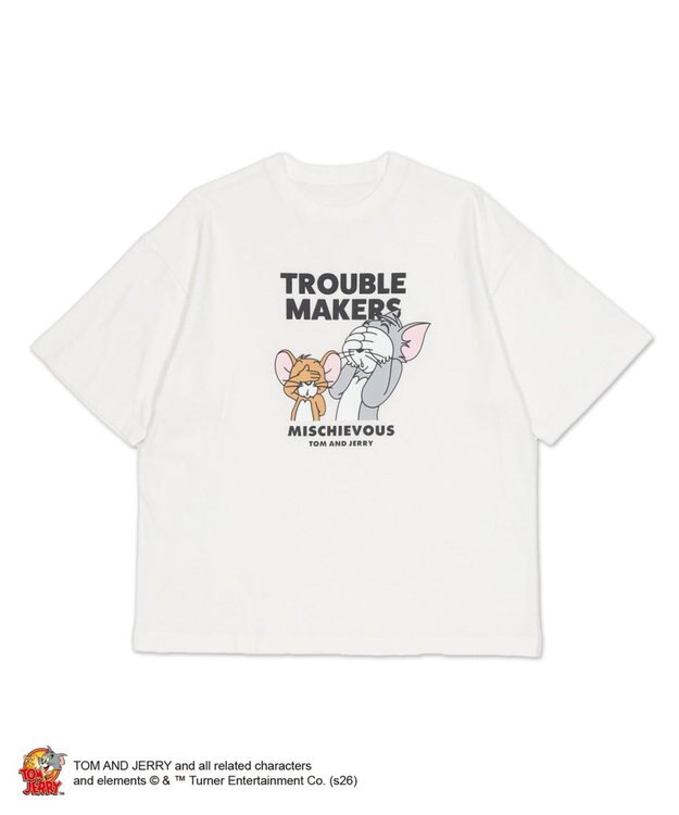 WEGO 【トムとジェリー/グレムリン/バットマン/ユニセックス着用ITEM/SMLサイズ展開】キャラクターズグラフィックT1（SS） 柄5