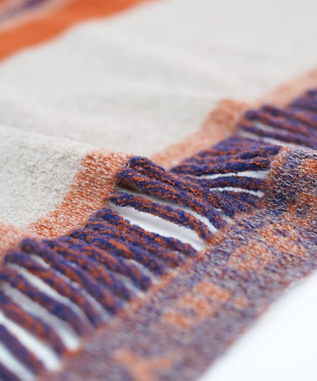 nitorito 【UNISEX】window ストール gray