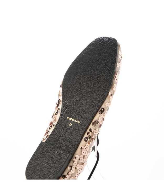 MODE ET JACOMO <carino>２WAYスパンコールバレエ ベージュ