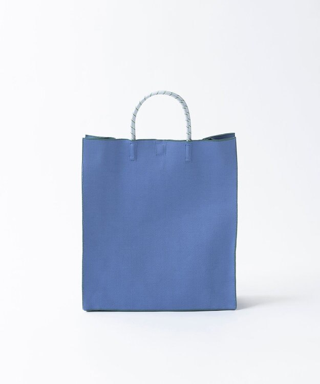 TRICOTE PAPER KNIT BAG LARGE / ペーパーニットバッグ大 32BLUE