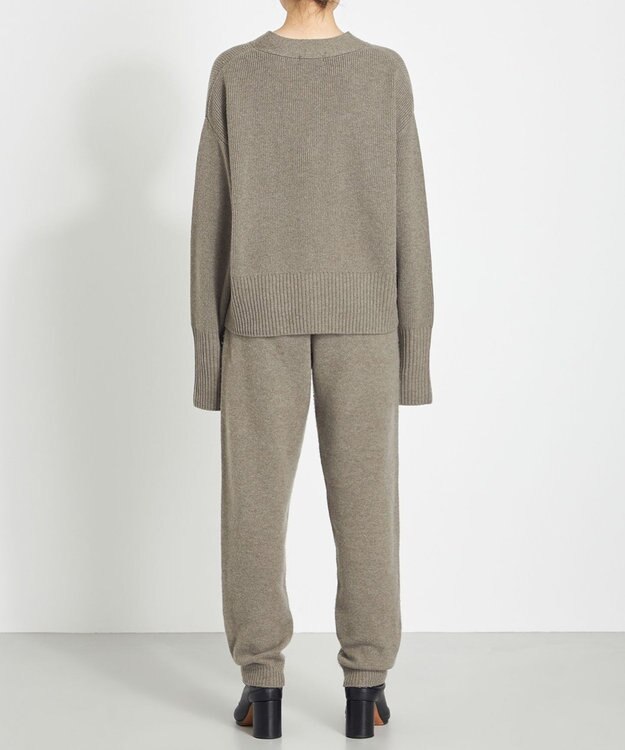 NAVE ウールカシミヤカーディガン ライトグリーン系