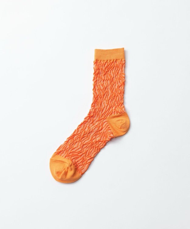 TRICOTE BUMPY GRAIN SOCKS／バンピーグレインソックス 65ORANGE