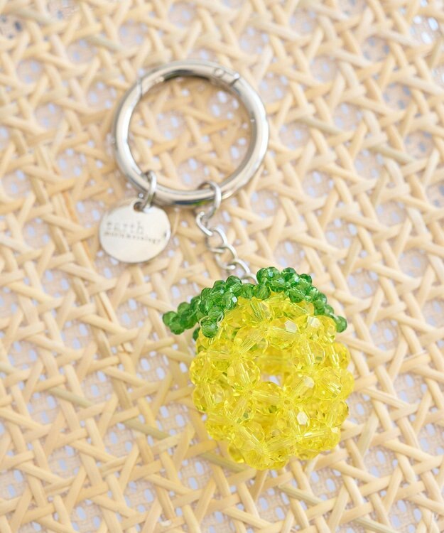 earth music&ecology フルーツビーズチャーム Yellow