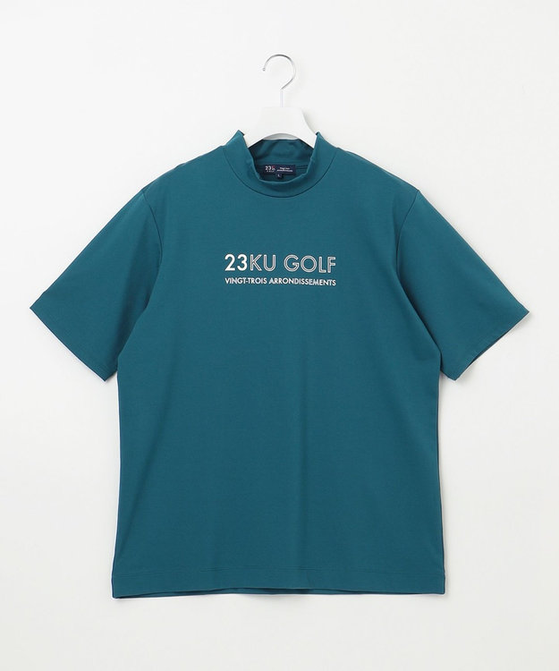 MEN】【UVケア】ロゴ モックネックシャツ / 23区GOLF | ファッション