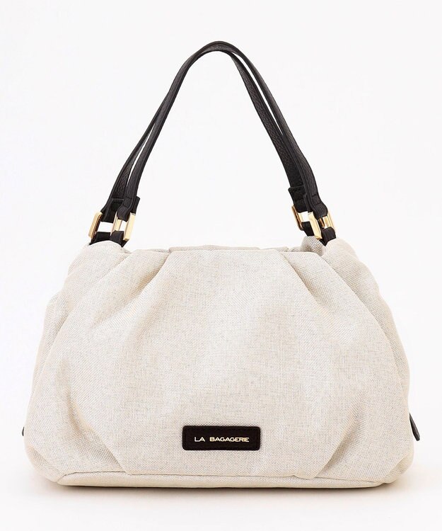 LA BAGAGERIE ナチュラルタックトート　mini ホワイト
