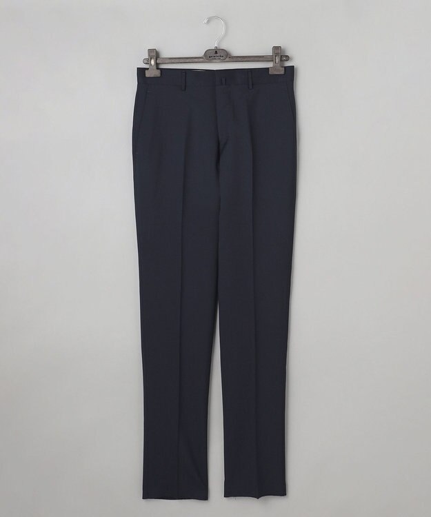 GOTAIRIKU セットアップ対応【ロングセラー】ウォッシャブル サマーウール100％パンツ(ノータック)26年モデル ネイビー系