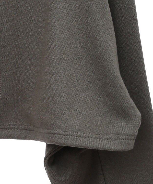 CRAFT STANDARD BOUTIQUE 【WEB限定】裏毛ダブルジップショートスウェット/24AW Khaki