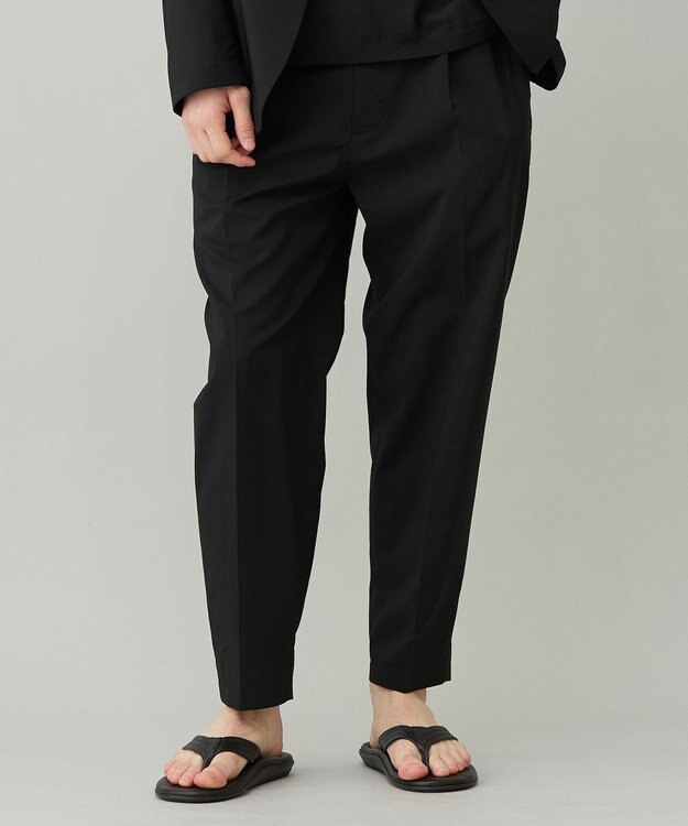 UNFILO MENS TENNEN TOUCH タックパンツ ブラック