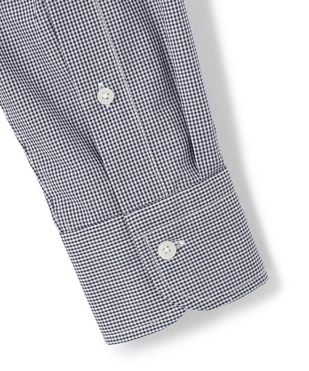 J.PRESS MEN 【WEB・一部店舗限定】ミニギンガムチェックシャツ/B.D. ネイビー系3