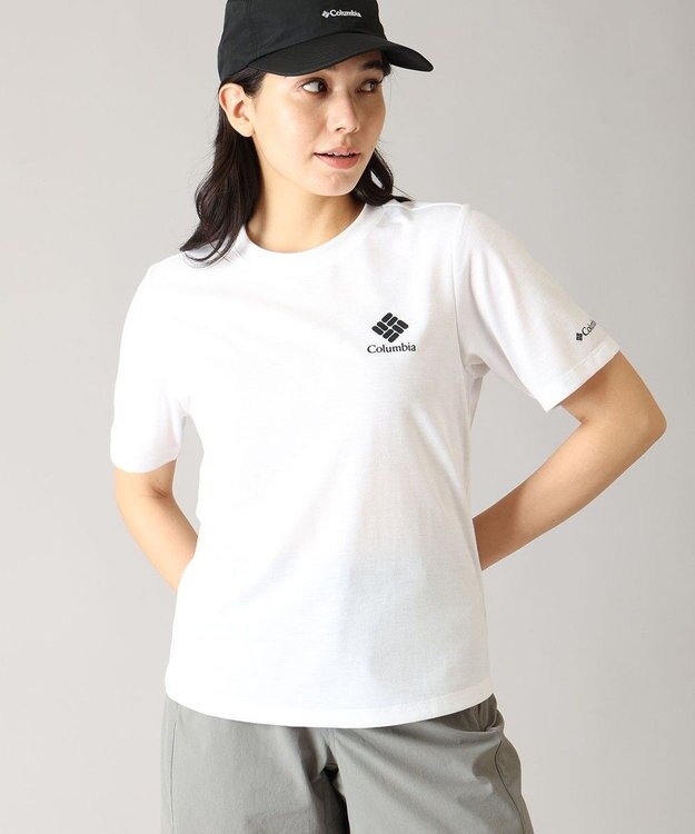 Columbia Columbia/ ウィメンズシダートレイルグラフィックTシャツ /コロンビア White Stacked Gem Mini