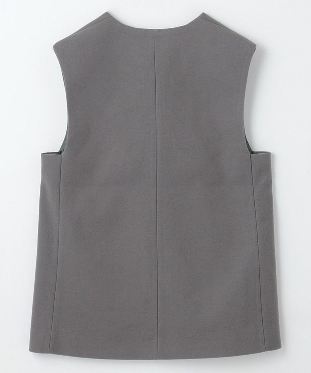 ANY フェイクウールベスト グレー