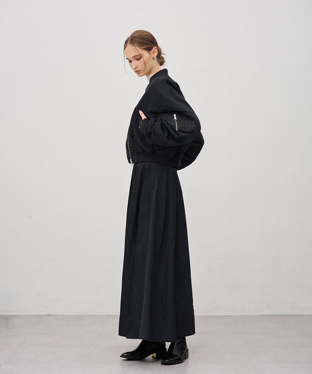 uncrave ヴィンテージタフタ MA-1 ブラック