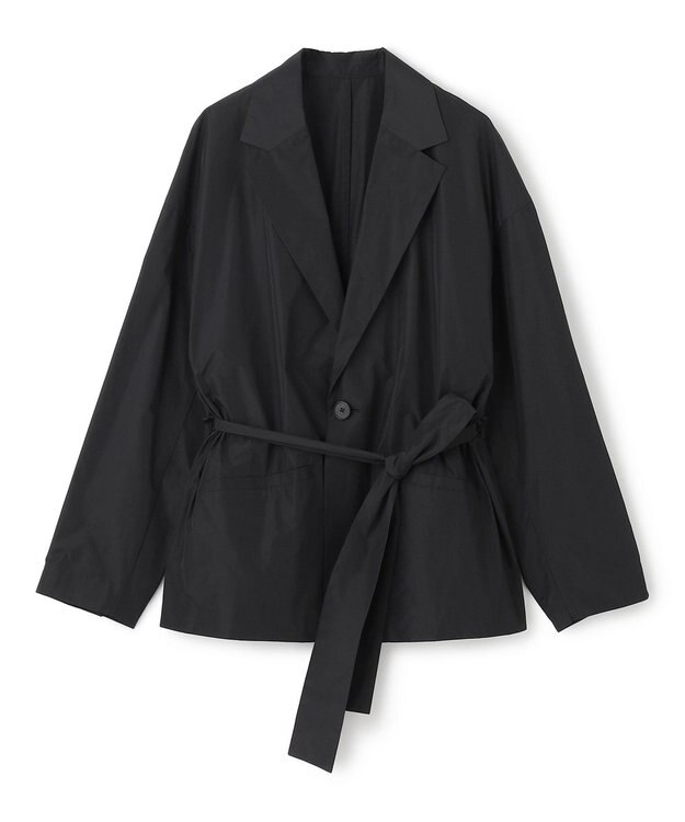 uncrave メモリータフタ ジャケット ブラック